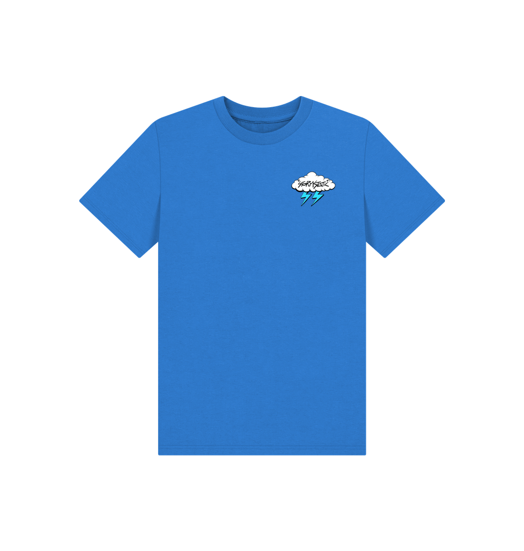 Bright Blue Stormstatic Crazy Golf(ie) T-Shirt Kids